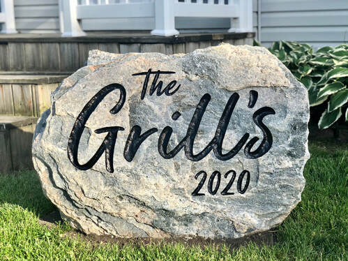 The Grills 2020 Custom Rock Engraving